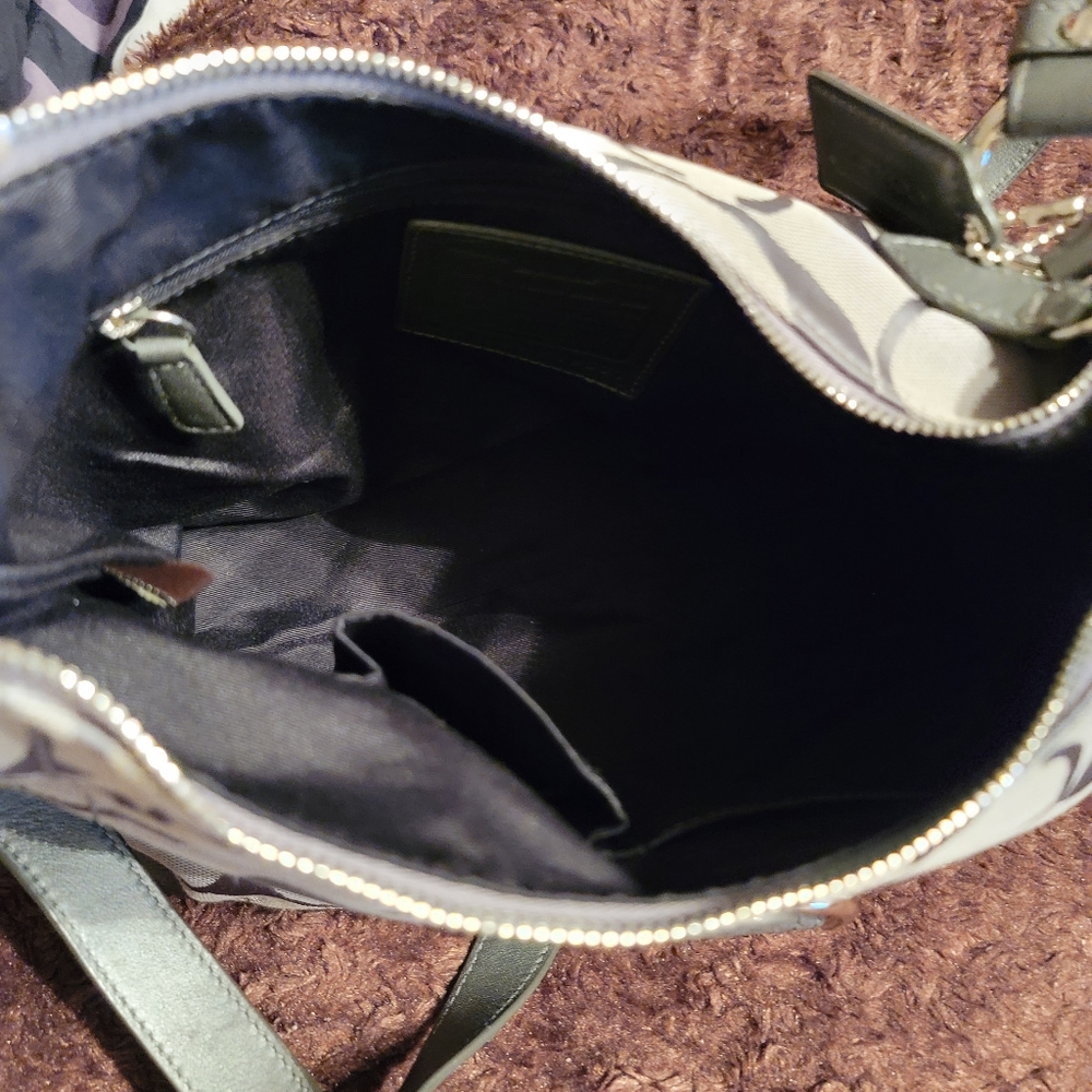 Gray Coach handbag - Picture 7 of 8